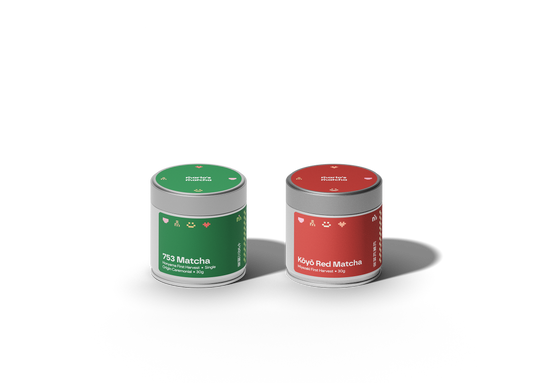 753 Matcha and Kōyō Red Matcha Compared